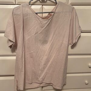Gant Blush Short Sleeve Women's Top